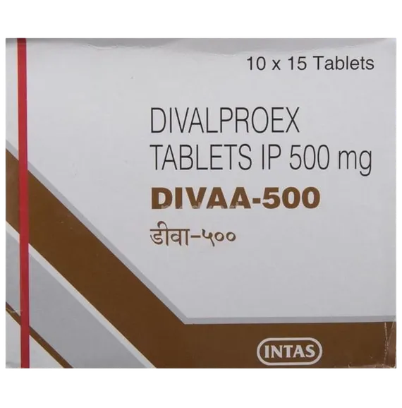 divaa 500mg tablet 15's